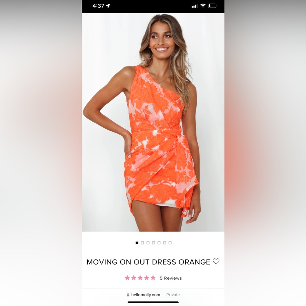 Hello Molly Moving On Out Dress